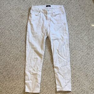 7 For All Mankind White Jeans